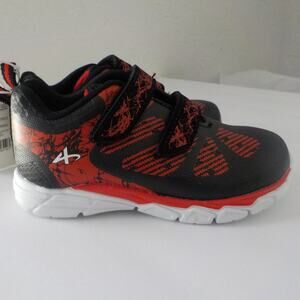 Athletech Lightning 80591 Toddler Sneakers Size 7M Black Red Pattern New in Box